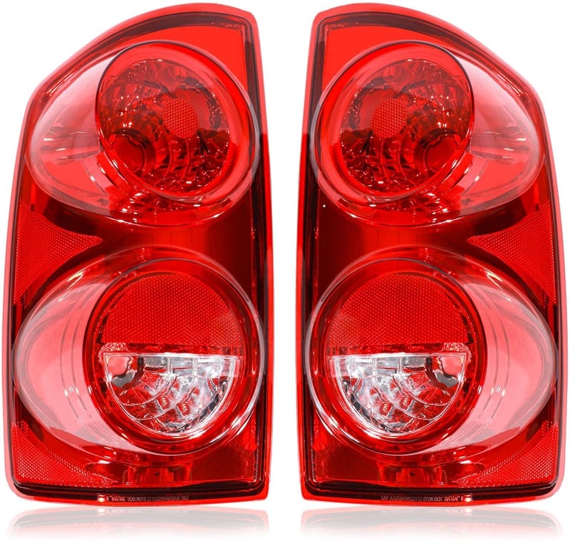 CONLLCON Tail Lights Assembly Compatible with 2007 2008 Dodge Ram 1500 2500 3500, Rear Light Taillights Replacement # 55277303AC 55277302AC - Image 1